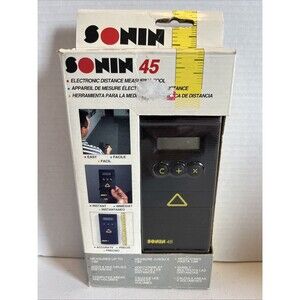 New Sonin Electronic Tape Measure  Targeting Range Finder 45 Foot DL31 Untested